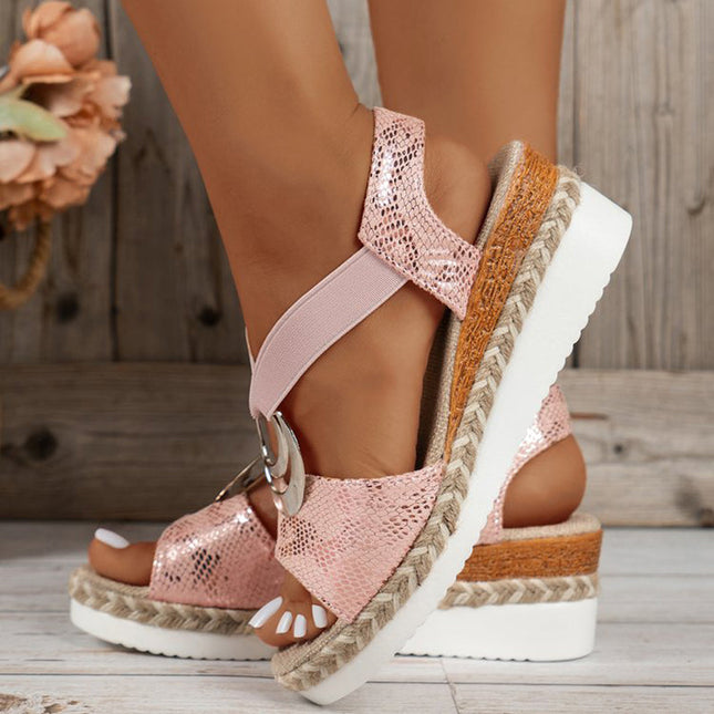 StridePure Orthopedic Sandals – All-Day Comfort with Arch Support Pink Sandals