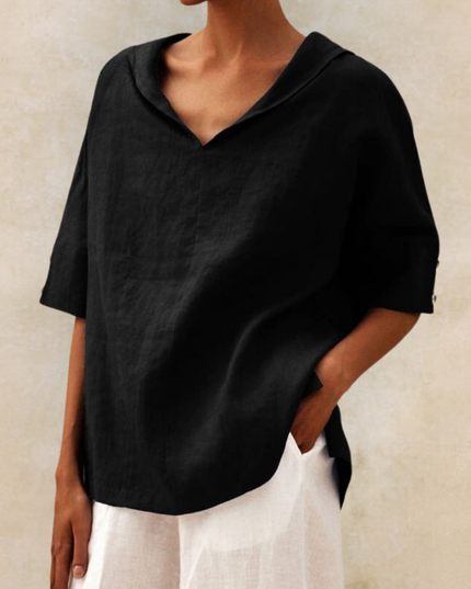René | Women's Shirt Black TOP