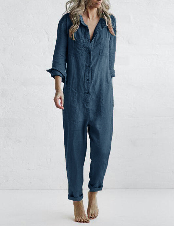 Ava | Jumpsuit Blue Jumpsuits