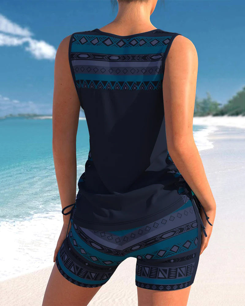 Slimming Elegance Tankini Set swimwear set
