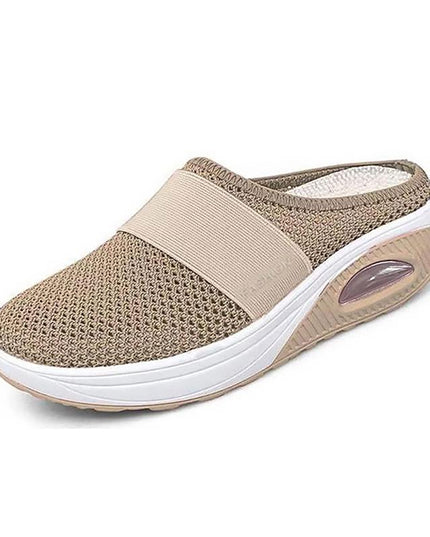 Women's Orthopedic Walking Shoes Khaki Shoes