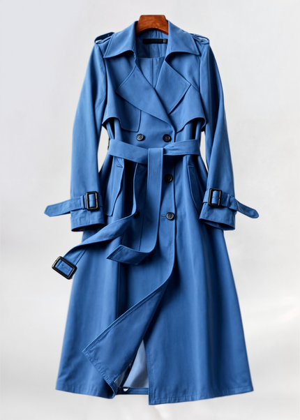 Beatrice Classic Trench Blue