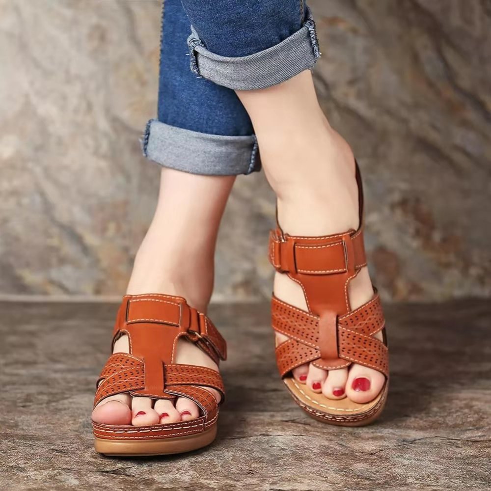 Leather Orthopedic Sandals Orthopedic Sandals