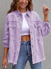 Oversized Denim Jacket Jacket