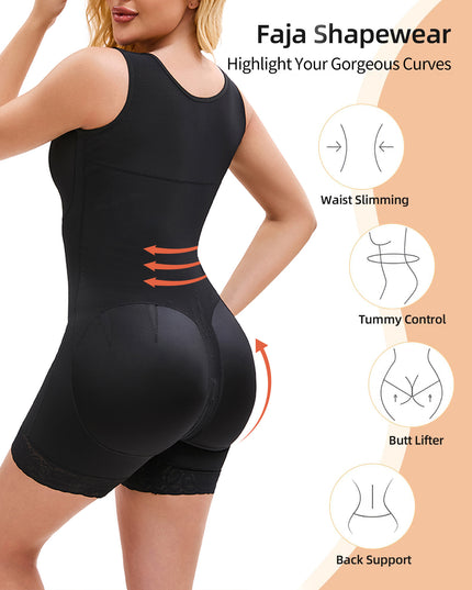 Women's Tummy Control Shapewear Jumpsuit Jumpsuit