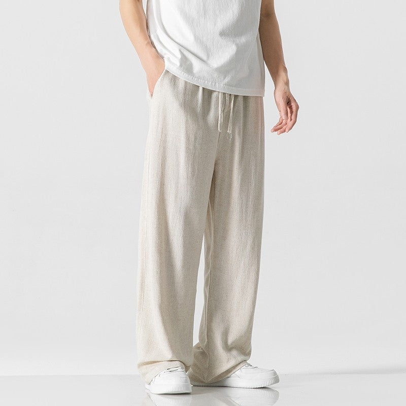 Men's Summer Linen Pants Trousers