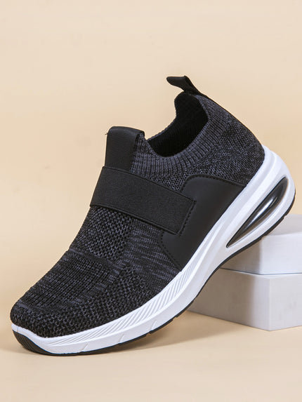 Women’s Mesh Hollow Sports Sneakers Black Shoes