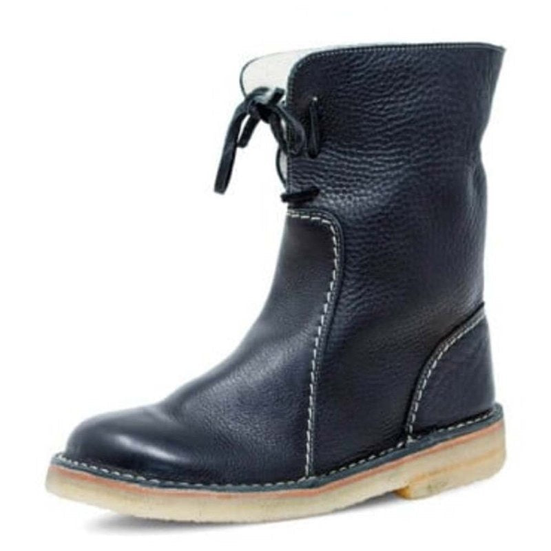 Bradford Winter Snow Boots Black Boots