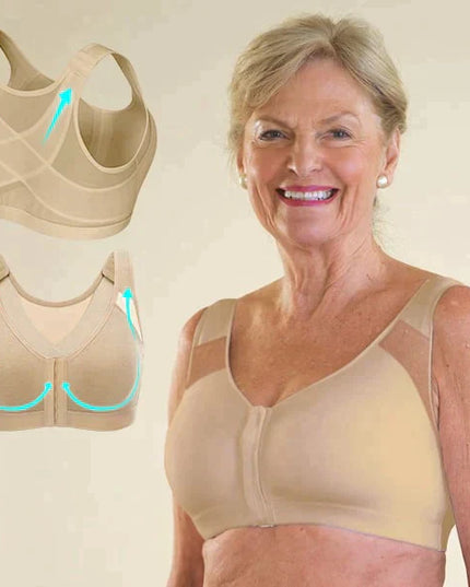 Posture Perfect Support Bra Beige Bra