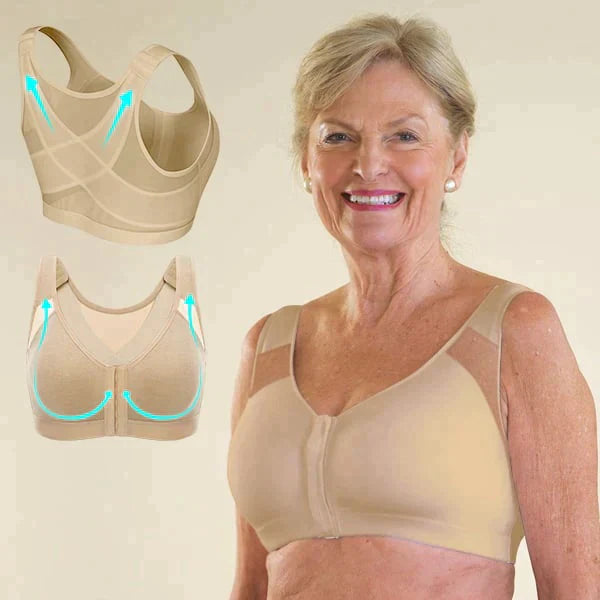 Posture Perfect Support Bra Beige Bra