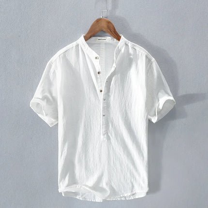 Eli™ | Men's Casual Summer Shirt White