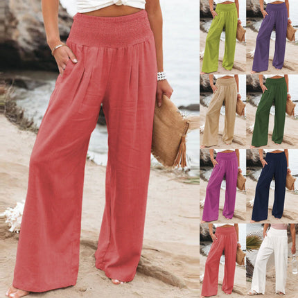 Lea Blanchet® Stylish Trousers Red S Trousers