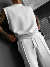 Two‑Piece Bamboo Lounge Set Men Set