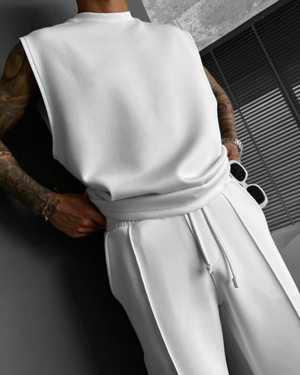 Two‑Piece Bamboo Lounge Set Men Set