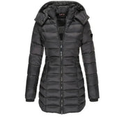 Arella™ | Long Padded Puff Jacket Black Jackets