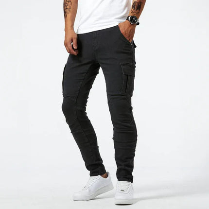 Carter™ | Urban Cargo Pants Black