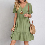 Ivy Coast Lightweight Summer Dress Green Dresses