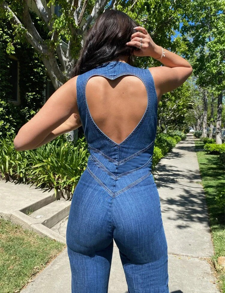 Beth | Denim Jumpsuit Jumpsuits