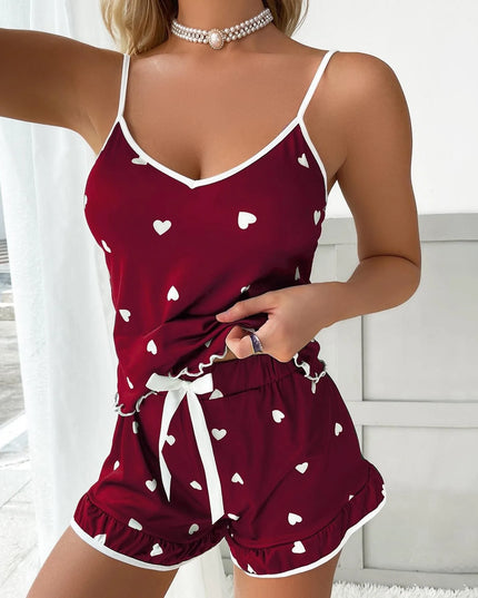 Women’s Large-Size Summer Pajama Set Women's Tops