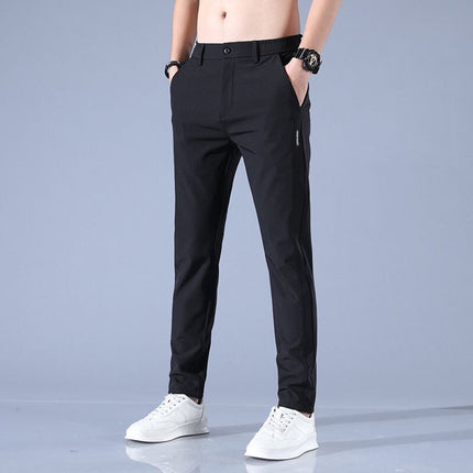 Angus | Premium Golf Trousers Black Trousers