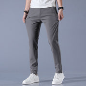 Angus | Premium Golf Trousers Dark Gray Trousers