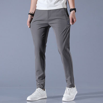 Angus | Premium Golf Trousers Dark Gray Trousers