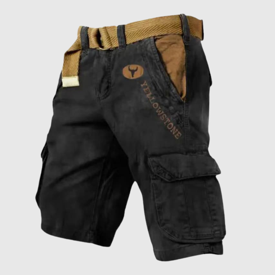 Comfy 6-Pocket Shorts Noir Shorts