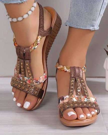 Lily - Women's Orthopedic Sandals Brown Sandals