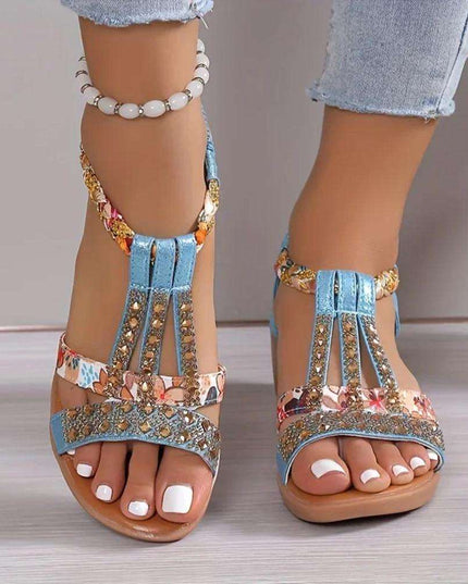 Lily - Women's Orthopedic Sandals Blue Sandals