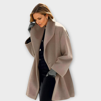 Arlette Women's Premium Everyday Coat Beige Coat