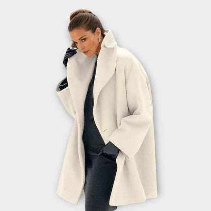 Arlette Women's Premium Everyday Coat White Coat