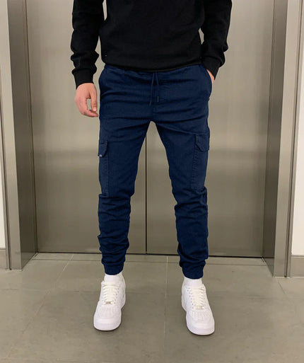 Men’s Stretch Cargo Jogger Navy Jogger