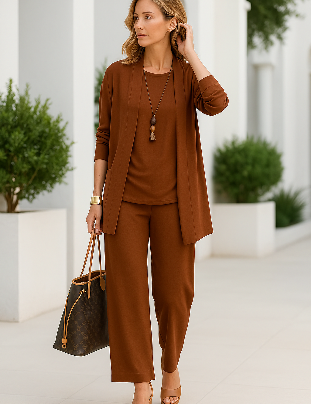 Aurora™ 3-Piece Women's Pantsuit Fire