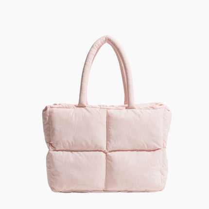 Stylish Puffer Crossbody Bag Pink Handbags