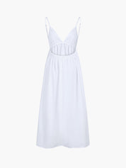 Coastal Cowgirl Open Back Long Dress Dresses