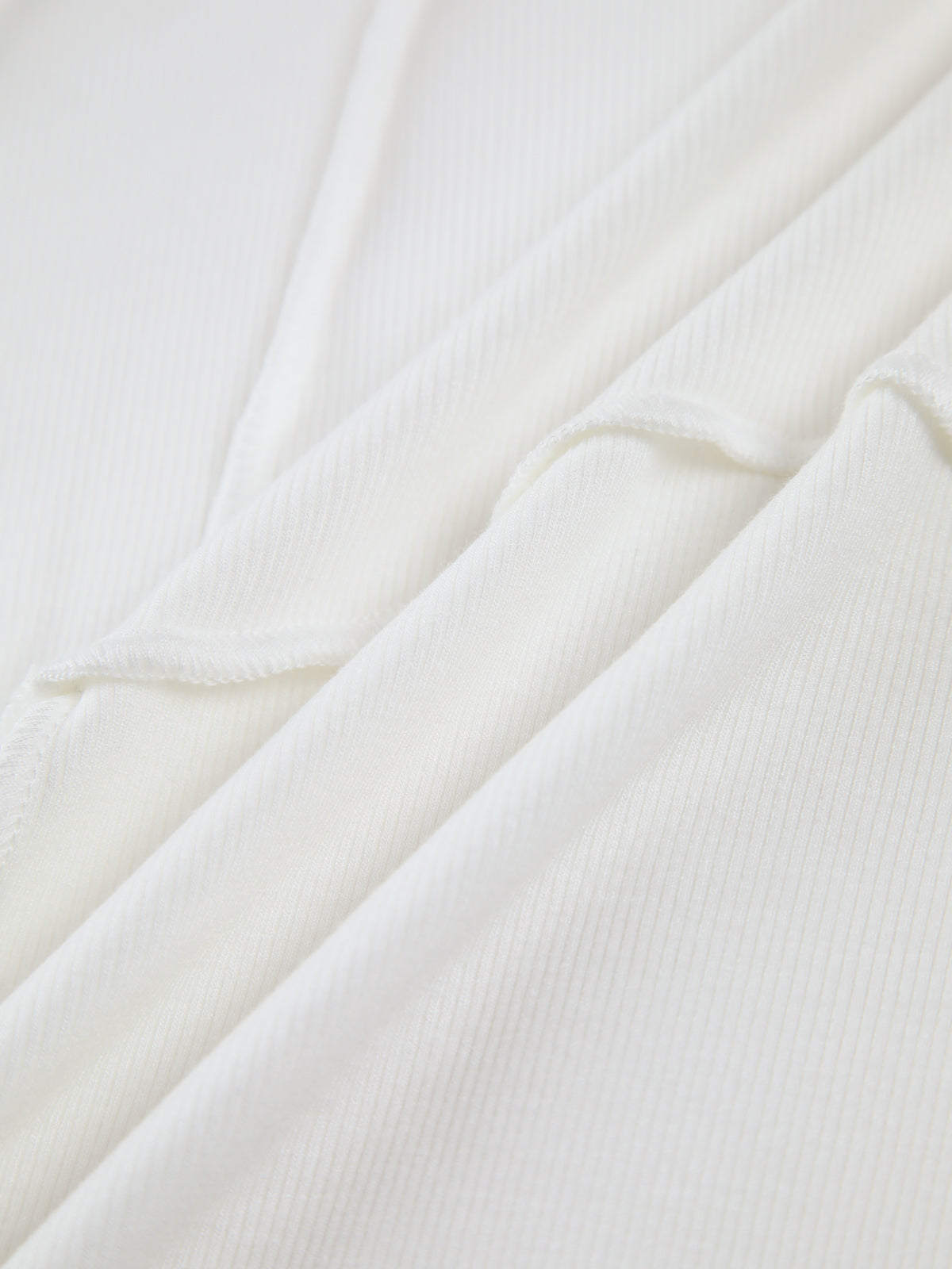 Elara | Elegant Ribbed Top With Seam Accents Women's tops