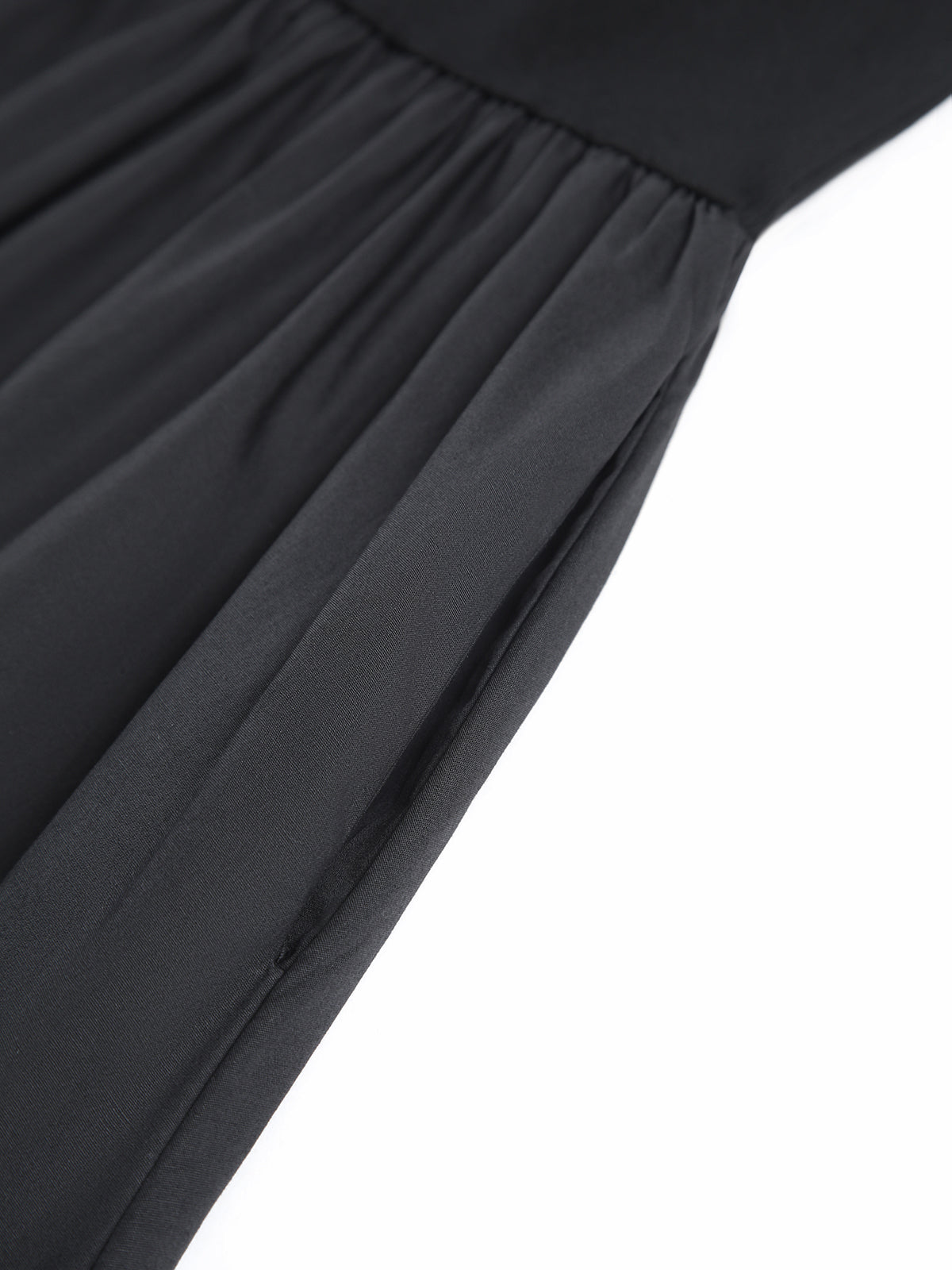 Leisure Crew Neck Long Dress Dresses