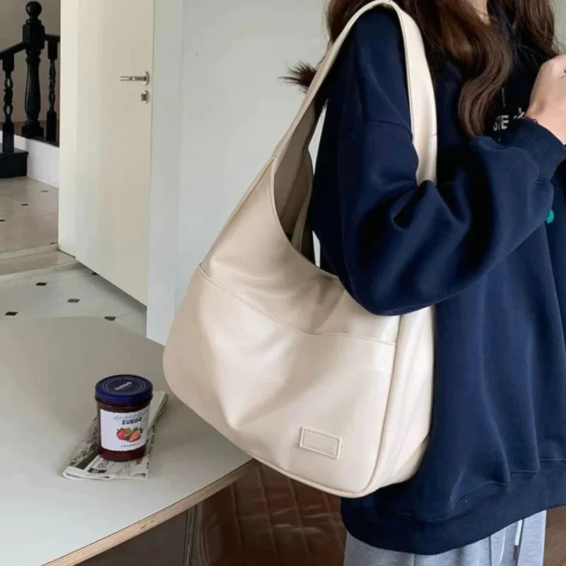 Maya Vegan Leather Hobo Bag Handbags