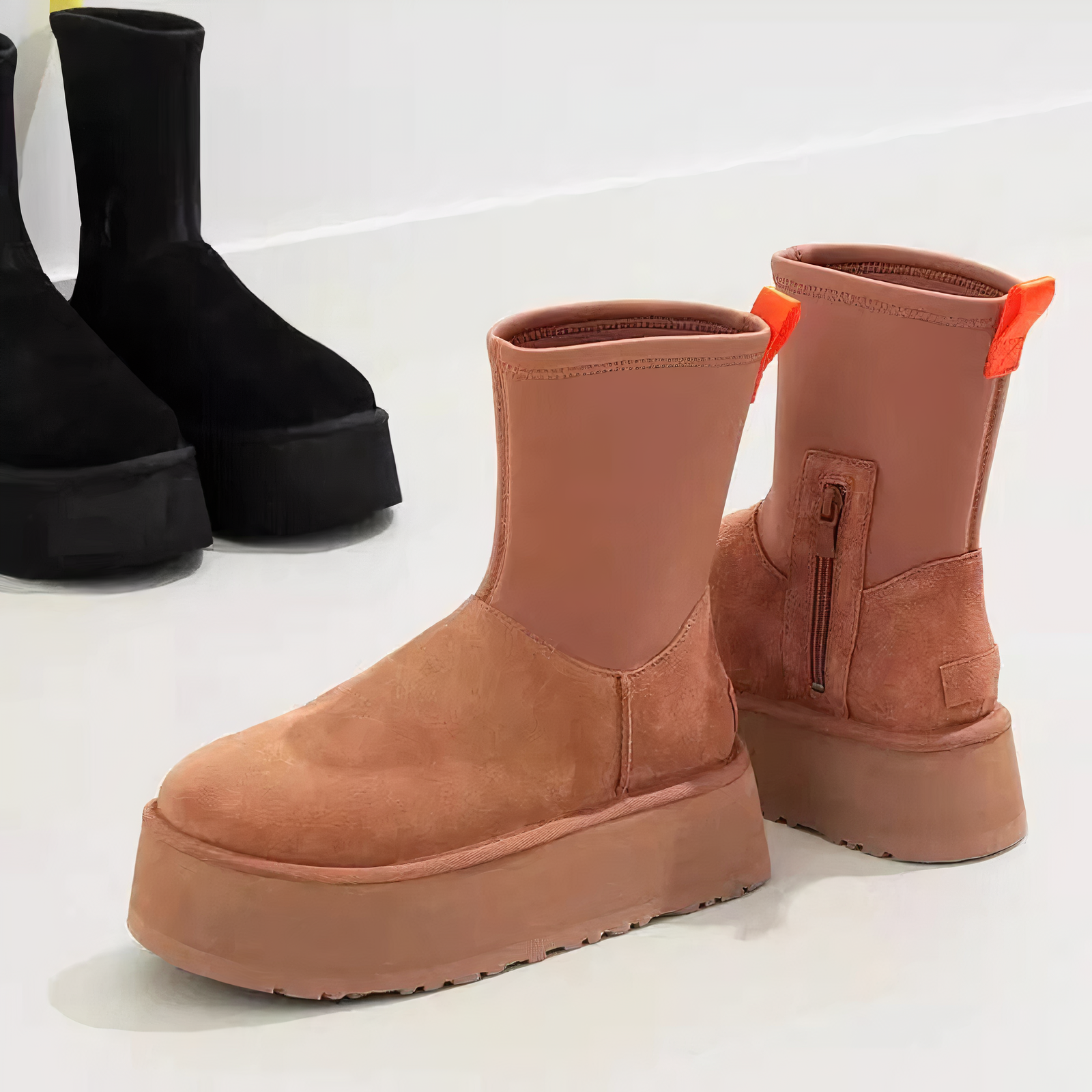 Women's Fur-Lined Snow Boots Boots