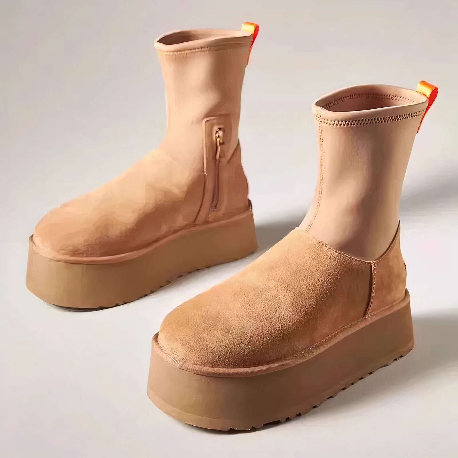 Women's Fur-Lined Snow Boots Boots