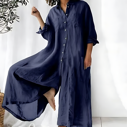 Ave | Women's Jumpsuit Dark blue Jumpsuits