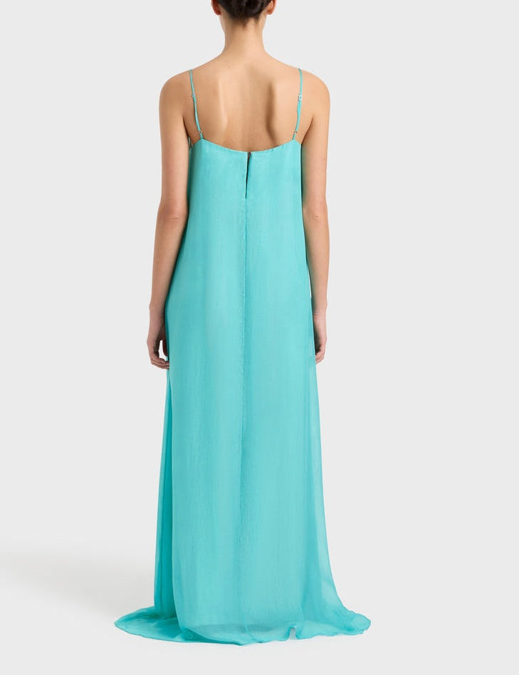 Spaghetti Straps Elegant Column Maxi Dress Dresses