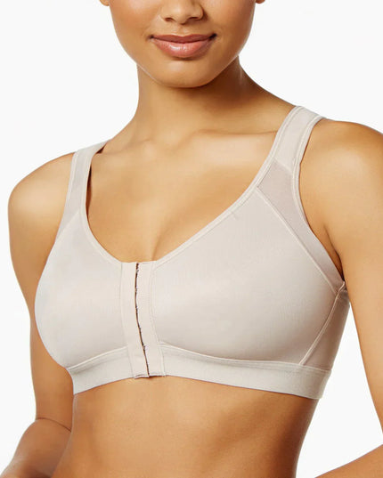 Camille Wireless Posture Corrector Bra – Ultimate Comfort and Support Beige Bra