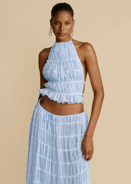 Backless Long Dress - OKOHOKO   # #