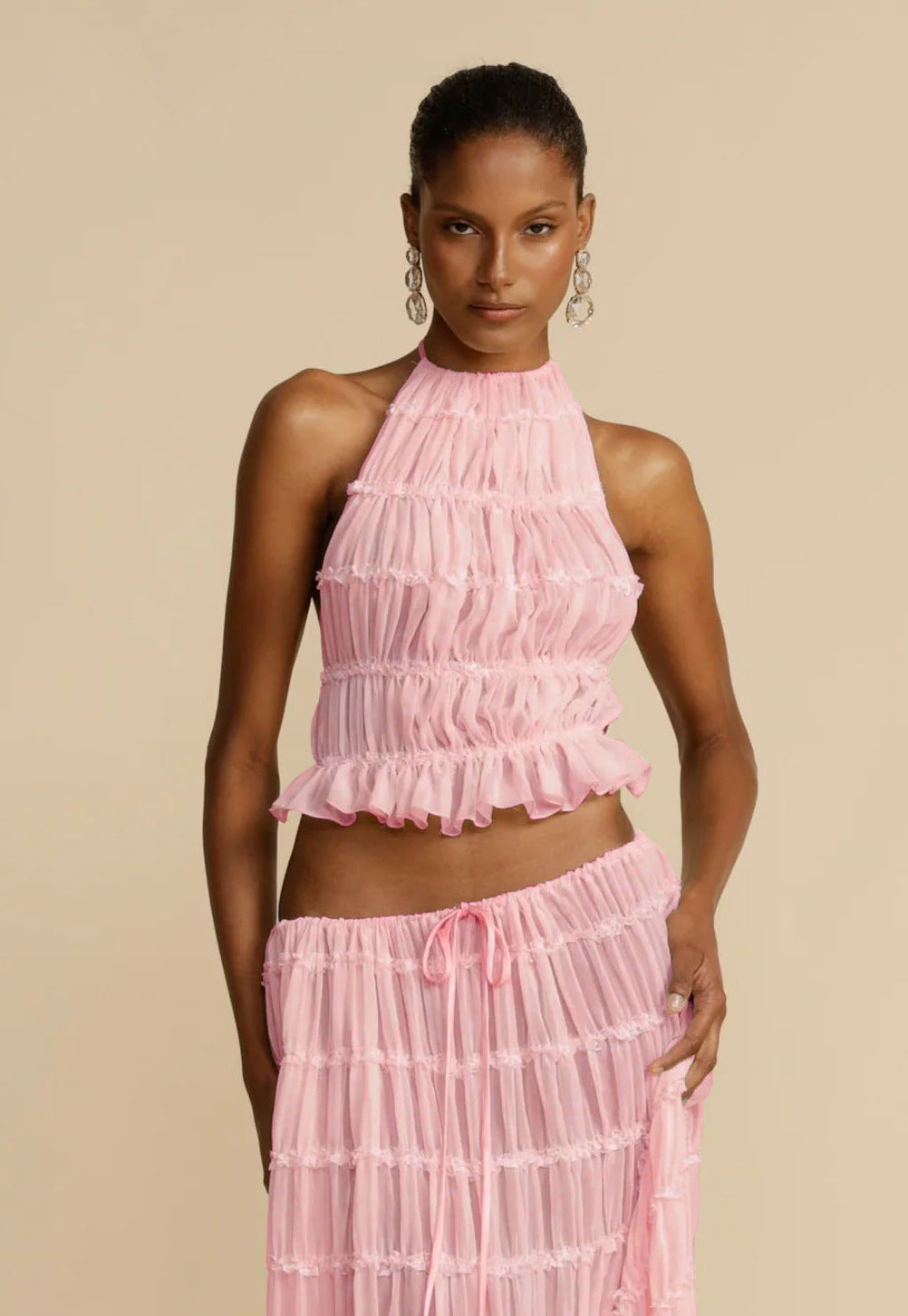 Backless Long Dress - OKOHOKO   # #