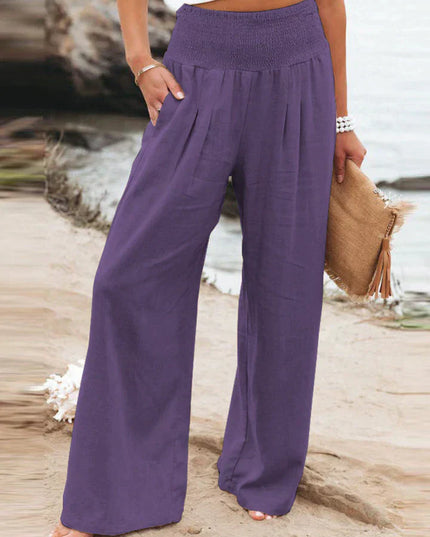 Lea Blanchet® Stylish Trousers Purple Trousers