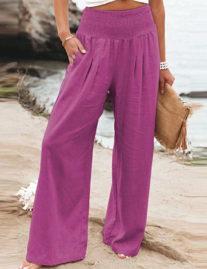 Lea Blanchet® Stylish Trousers Lila Trousers