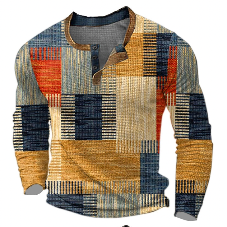Stylish Retro Sweater Men's Sweaters