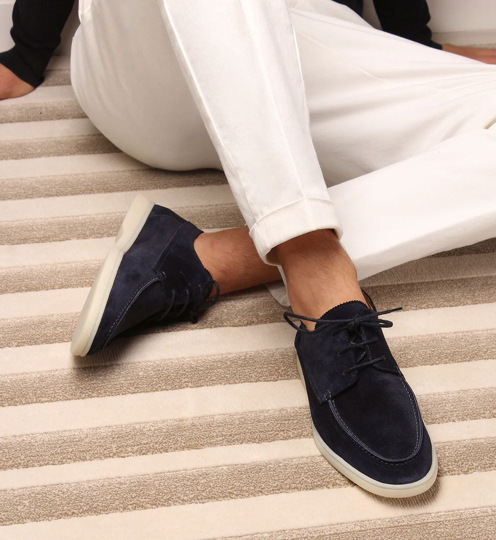 Paco - Comfortable loafers Dark Blue Shoes