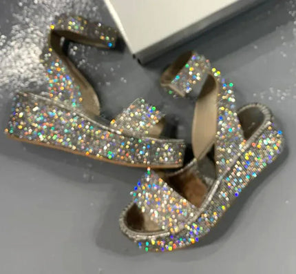 Leticia | High Heel Sandal Silver Shoes